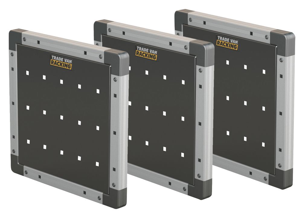 Image of Van Guard Double Van Racking Extension Panel Kit 379mm x 381mm 3 Pack 