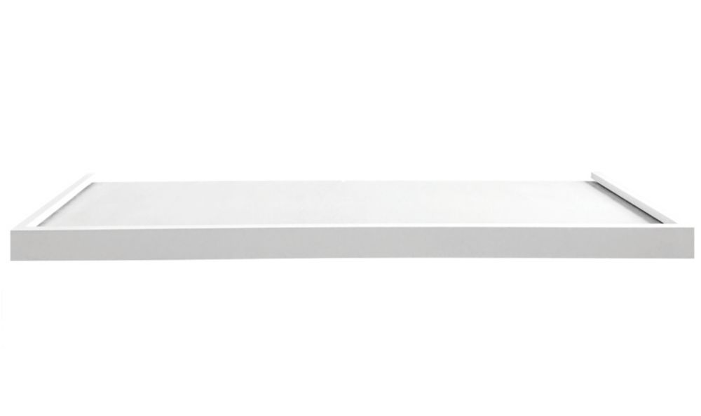 Image of Focal Point White Medium Hearth Tray 380mm x 1250mm 