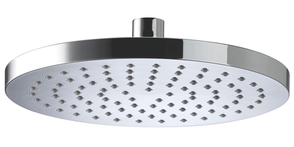 Image of Bristan Swivel & Tilt Round Drench Shower Head Chrome 200mm 