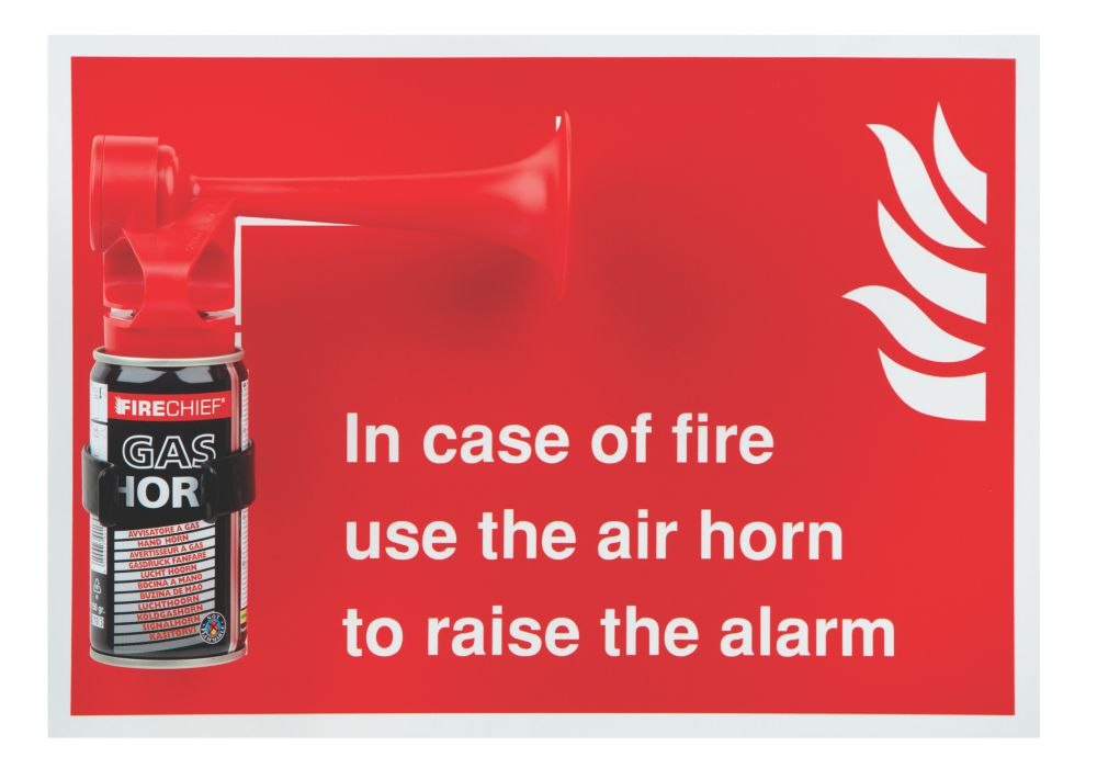 Image of Gas Horn with 'Missing' Sign 150g 