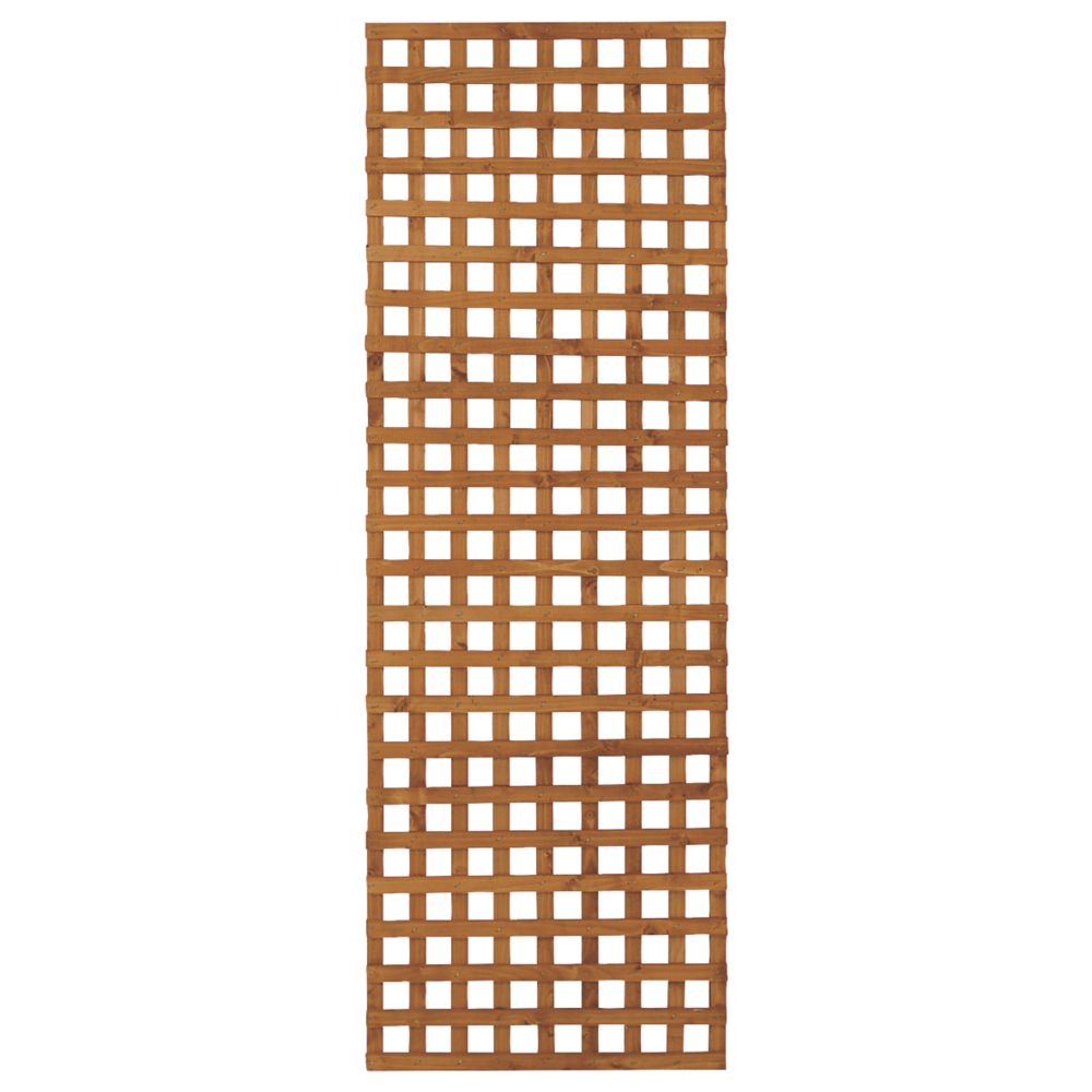 Image of Forest Premium Softwood Rectangular Trellis 2' x 6' 4 Pack 