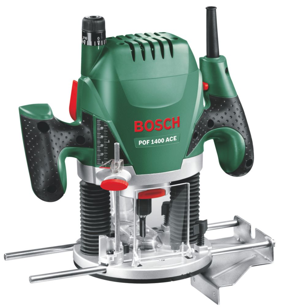 Image of Bosch POF 1400 ACE 1400W 1/4" Electric Router 230V 