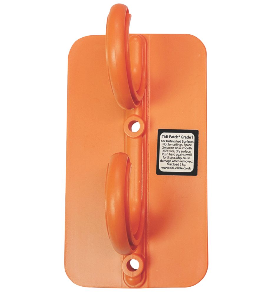 Image of Tidi Cable 2-Hook Temporary Cable Holder 10 Pack 