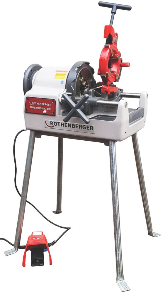 Image of Rothenberger 56253 1700W Electric Bench Pipe Threader 110V 