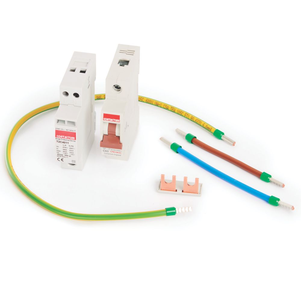 Image of Contactum Defender SP & N Type 2 Surge Protection Device 40kA 