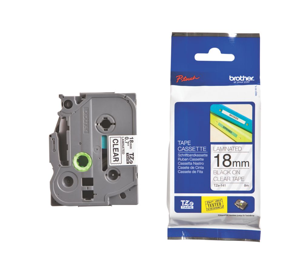 Image of Brother TZe-141 Labelling Tape 18mm x 8m 