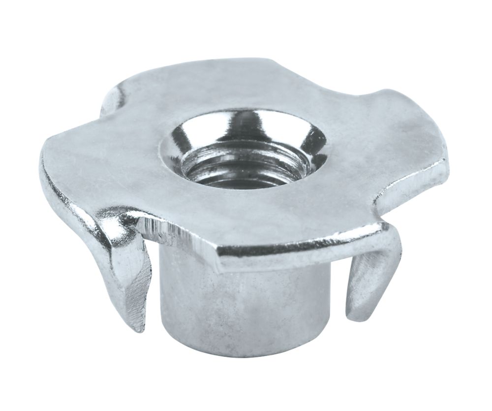 Image of Easyfix 4 Pronged Tee Nuts M6 x 9mm 10 Pack 