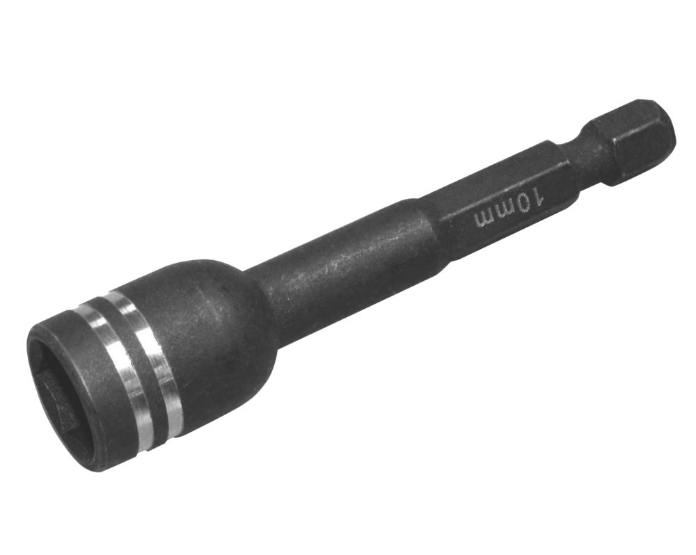 Image of Erbauer Impact 1/4" Hex Nut Driver 10mm x 65mm 