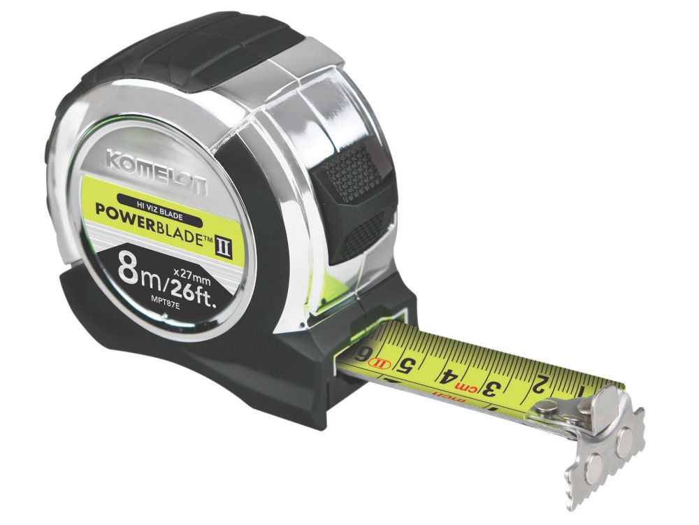 Image of Komelon PowerBlade II 8m Tape Measure 