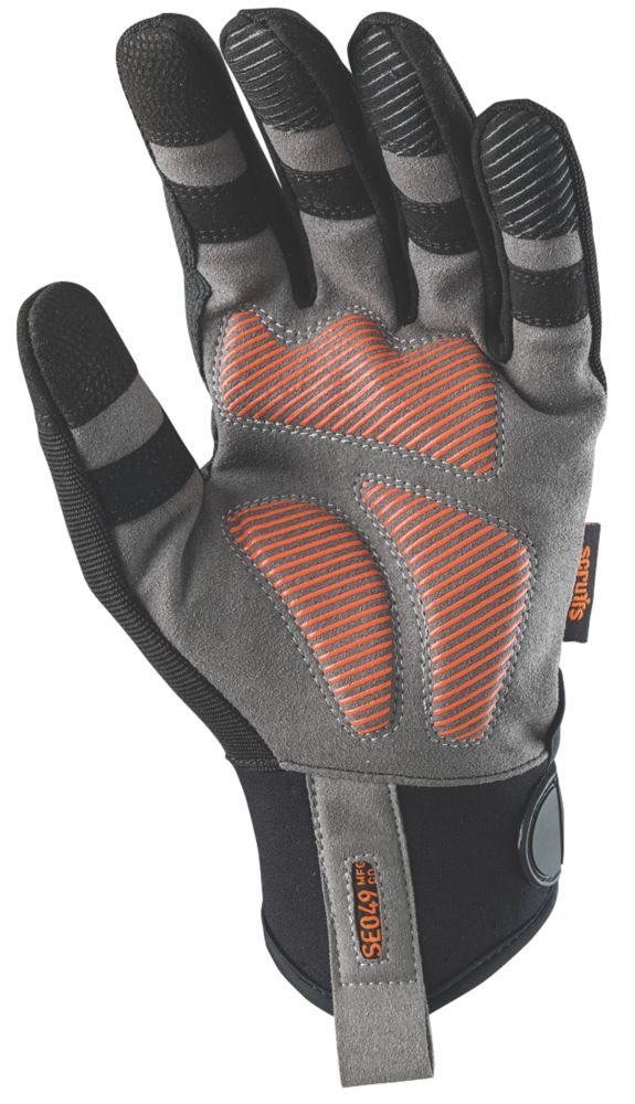 Image of Scruffs Trade Work Gloves Black / Grey Large 