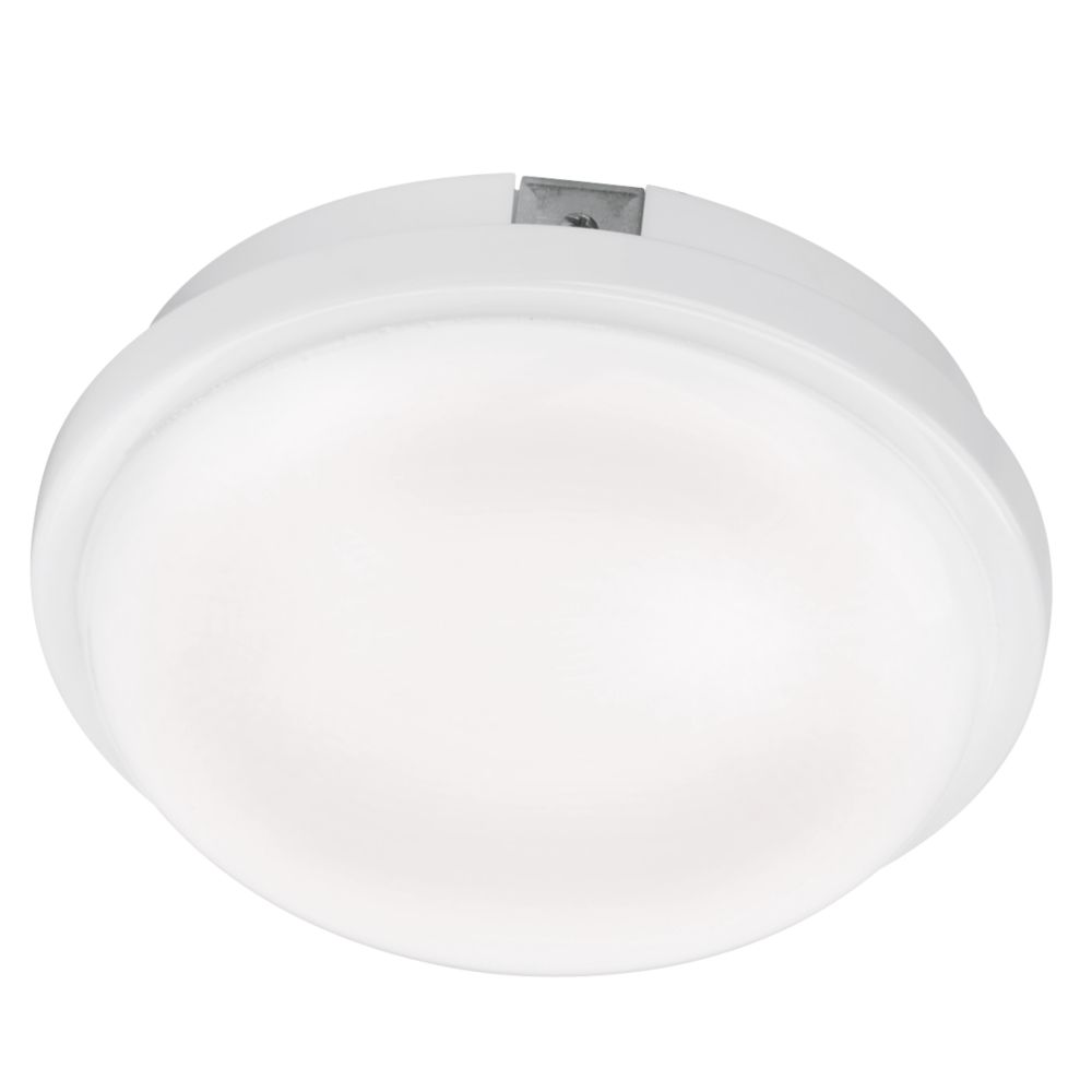 Image of Aurora Utilite Indoor & Outdoor Round LED Bulkhead White 15W 1550lm 