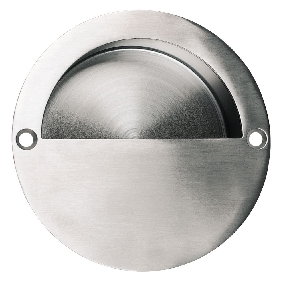 Image of Flush Pull 90mm Satin Stainless Steel 