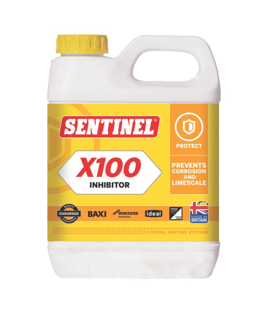 Image of Sentinel X100 Central Heating Scale Inhibitor 1Ltr 