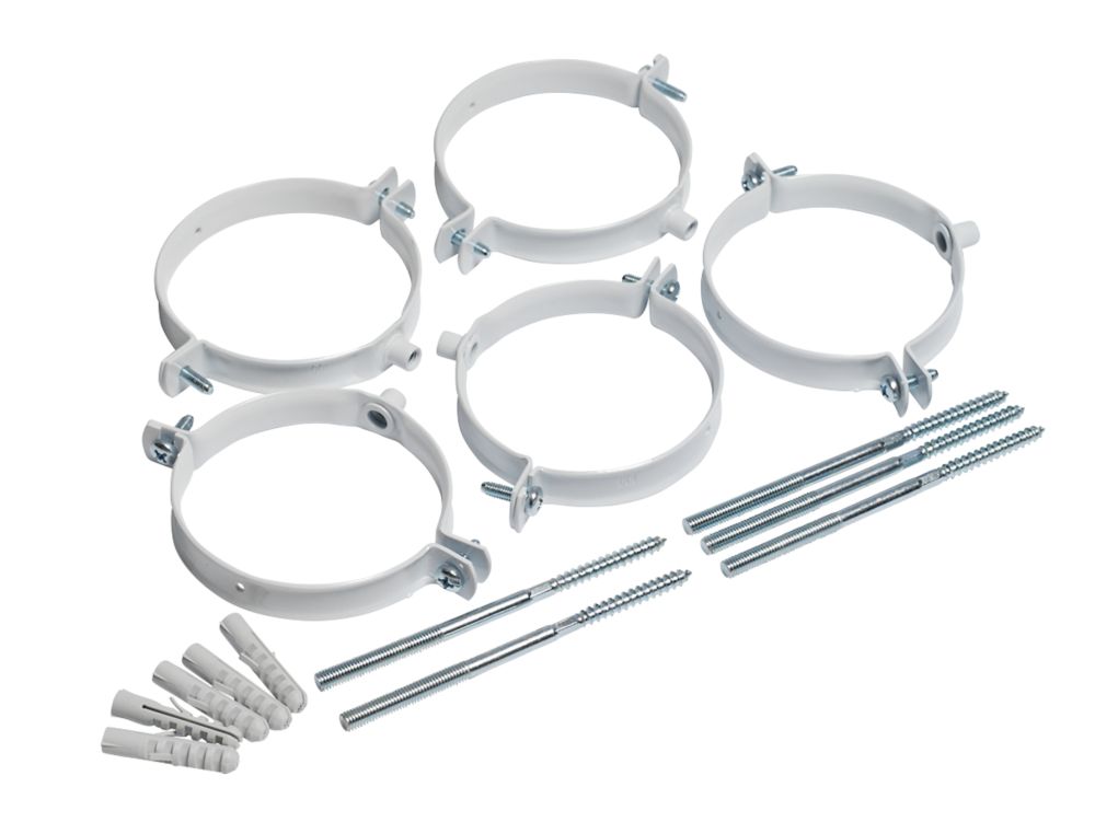 Image of Vaillant Flue Support Clips 60/100mm 5 Pack 