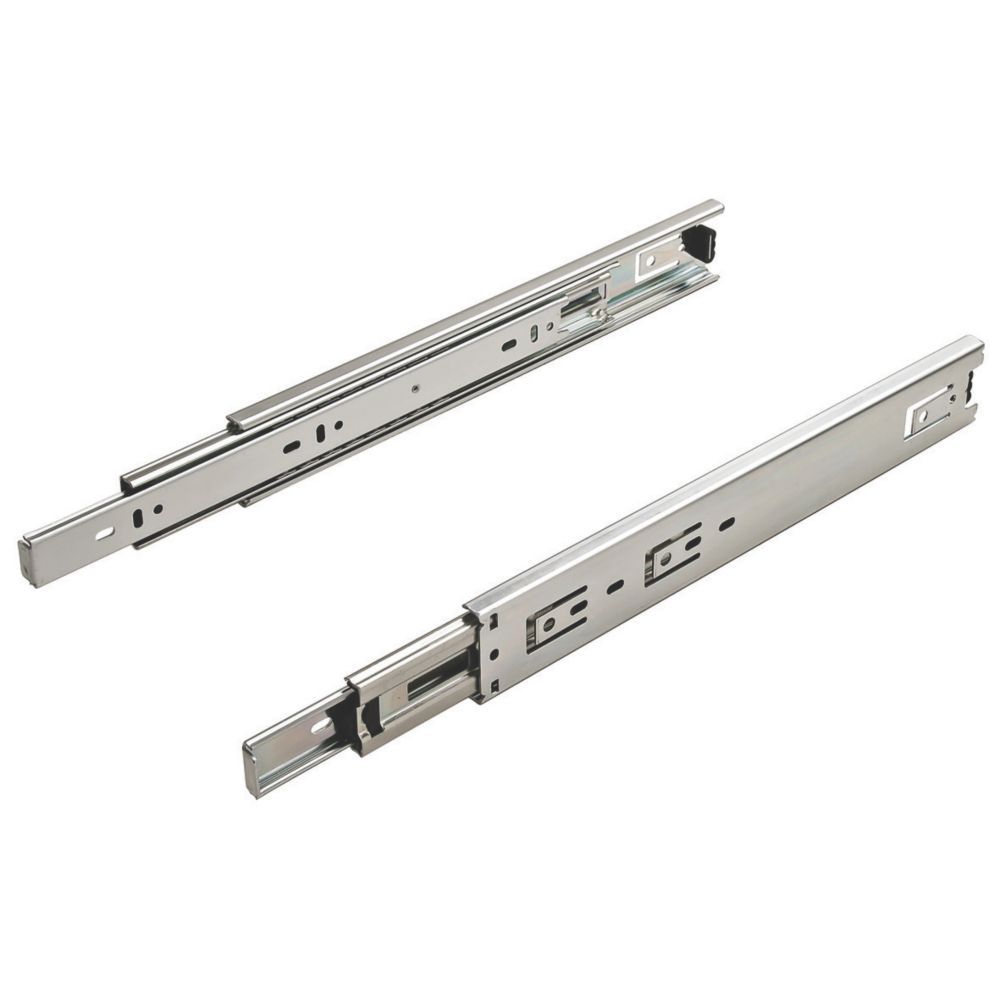 Image of Hafele Ball Bearing Drawer Runners 350mm 2 Pack 