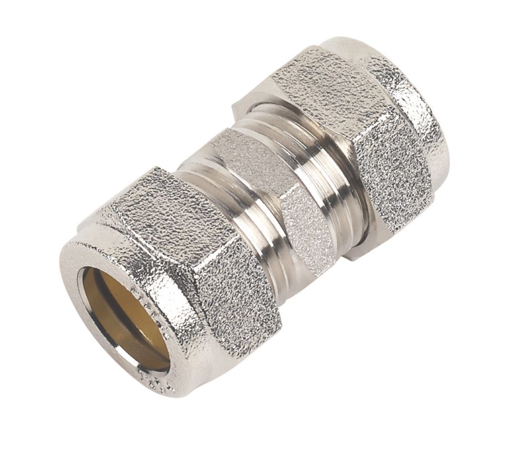 Image of Flomasta Compression Equal Coupler 15mm 