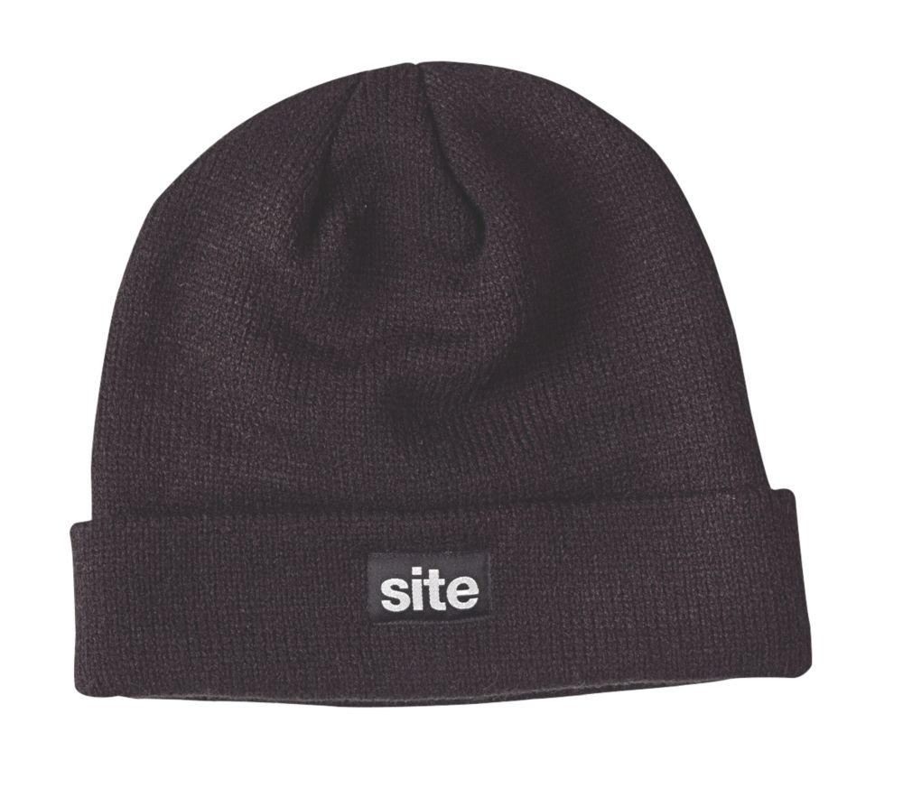 Image of Site Thinsulate Knitted Hat Black 