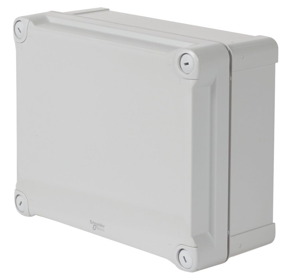 Image of Schneider Electric IP66 Weatherproof Outdoor Enclosure 241mm x 128mm x 291mm 