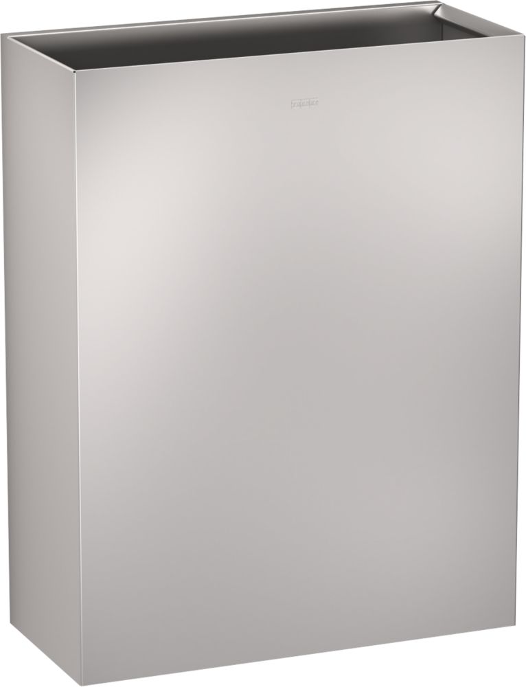 Image of Wall-Mounted Waste Bin Stainless Steel 