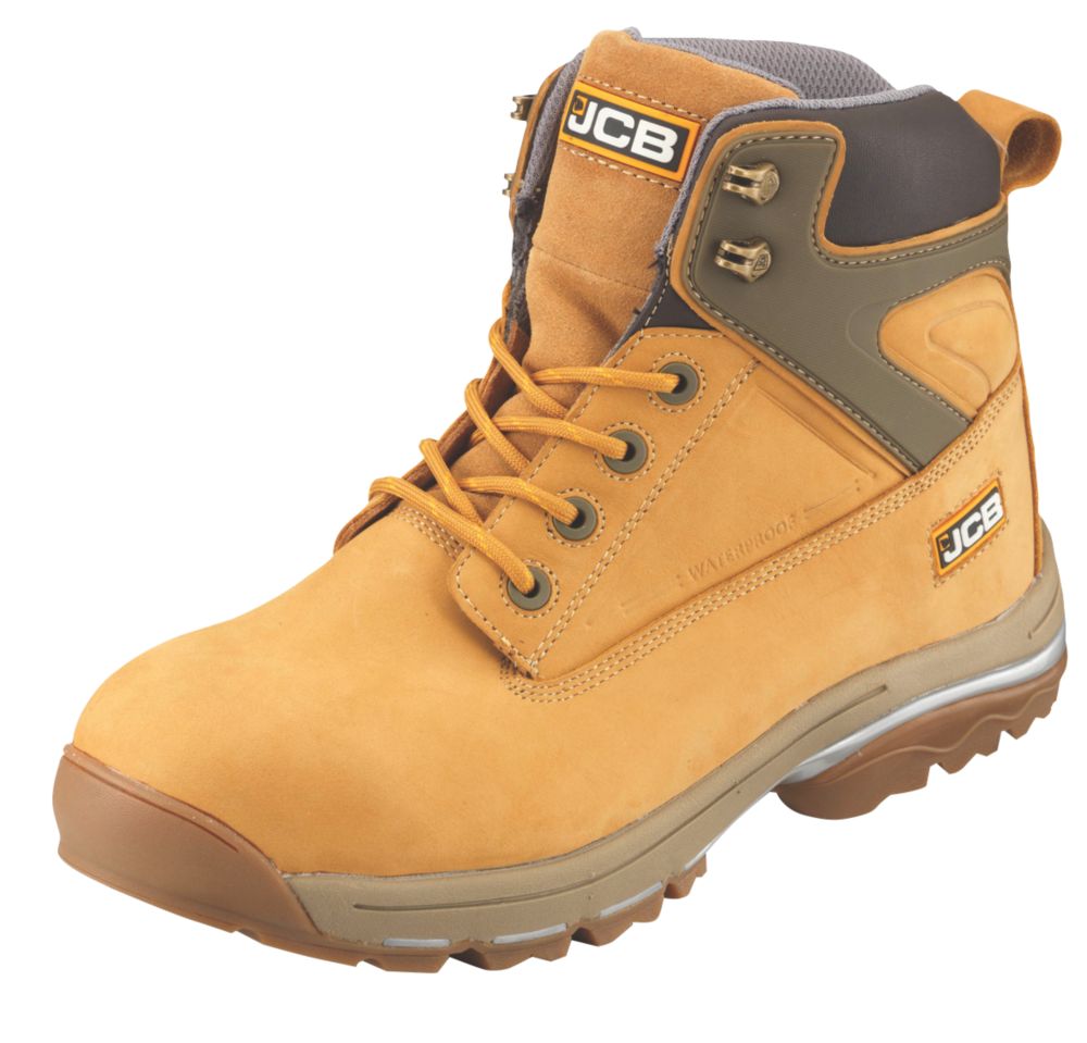 Image of JCB Fast Track Safety Boots Honey Size 9 