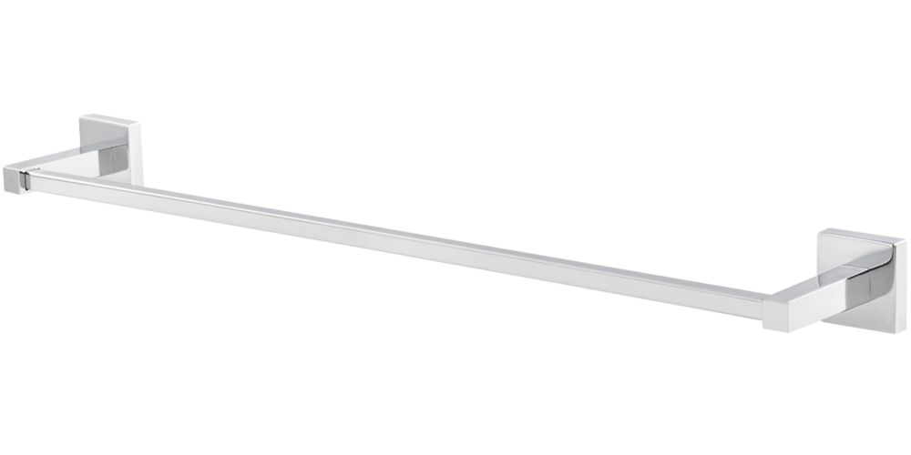 Image of Linear Towel Rail Chrome 635mm x 52mm x 88mm 