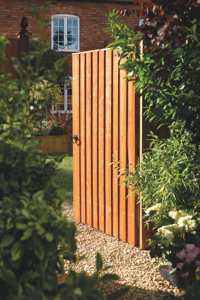 Image of Rowlinson Gate 915mm x 1830mm Honey Brown 