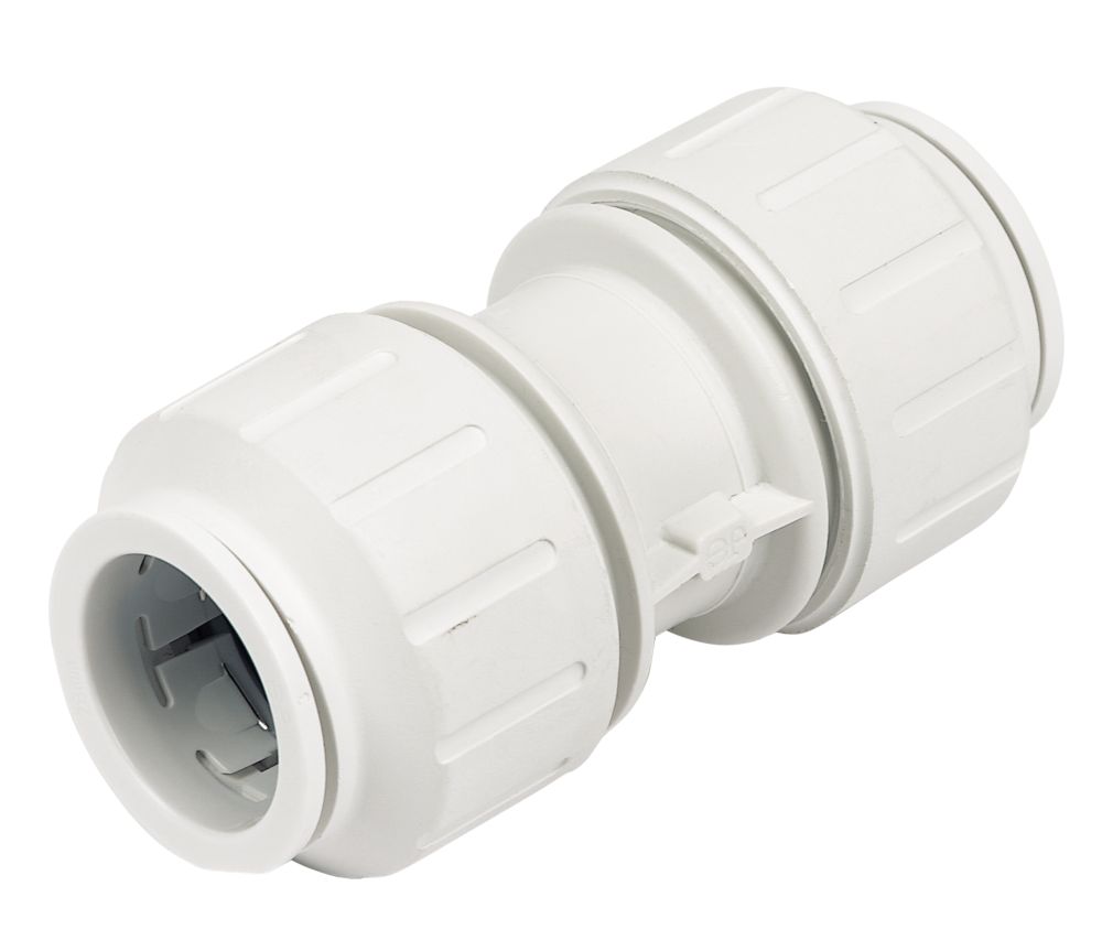 Image of JG Speedfit Plastic Push-Fit Equal Coupler 28mm 