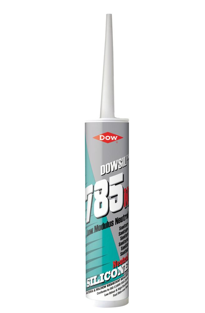 Image of Dow 785N Sanitary Sealant White 310ml 