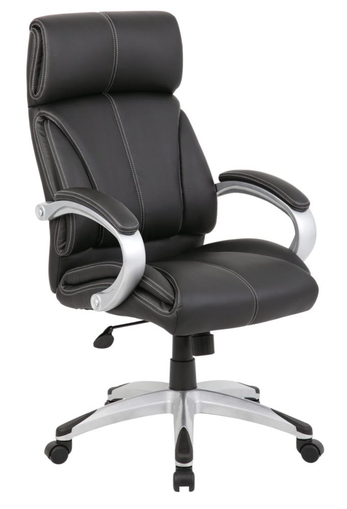 Image of Nautilus Designs Cloud High Back Manager Chair Black 