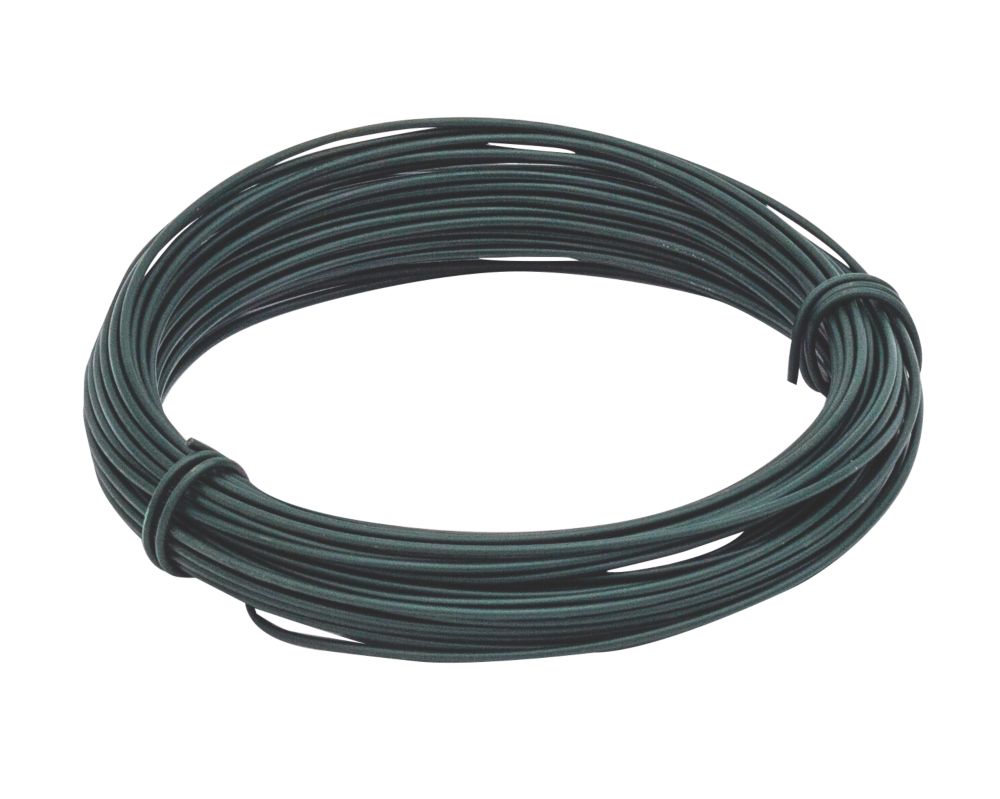 Image of Apollo PVC-Coated Garden Wire 15m 