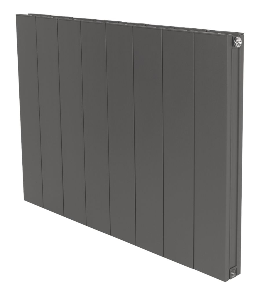 Image of Towelrads Ascot Energy Efficient Aluminium Designer Radiator 600m x 817mm Anthracite 2658BTU 