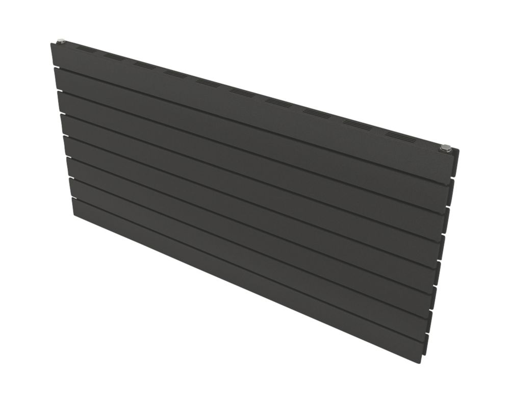 Image of Ximax Oceanus Designer Radiator 595mm x 1200mm Anthracite 3758BTU 