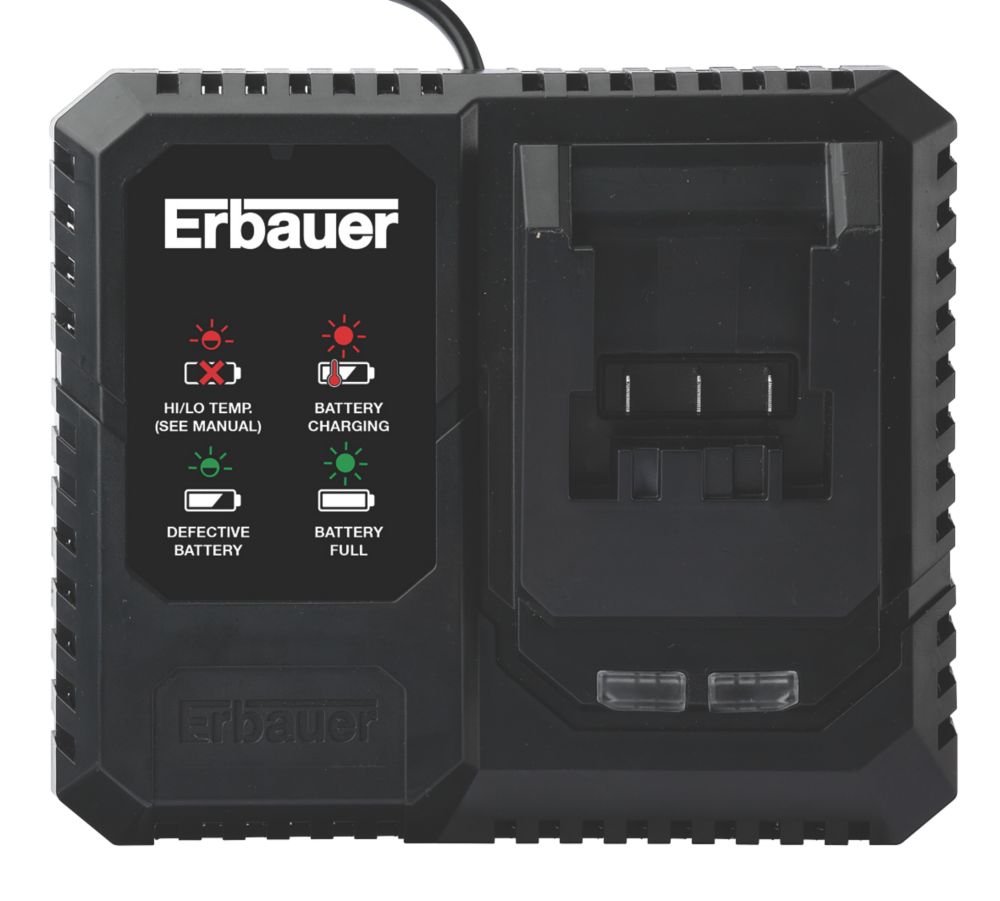 Image of Erbauer EFC18-Li 18V Li-Ion EXT Fast Charger 