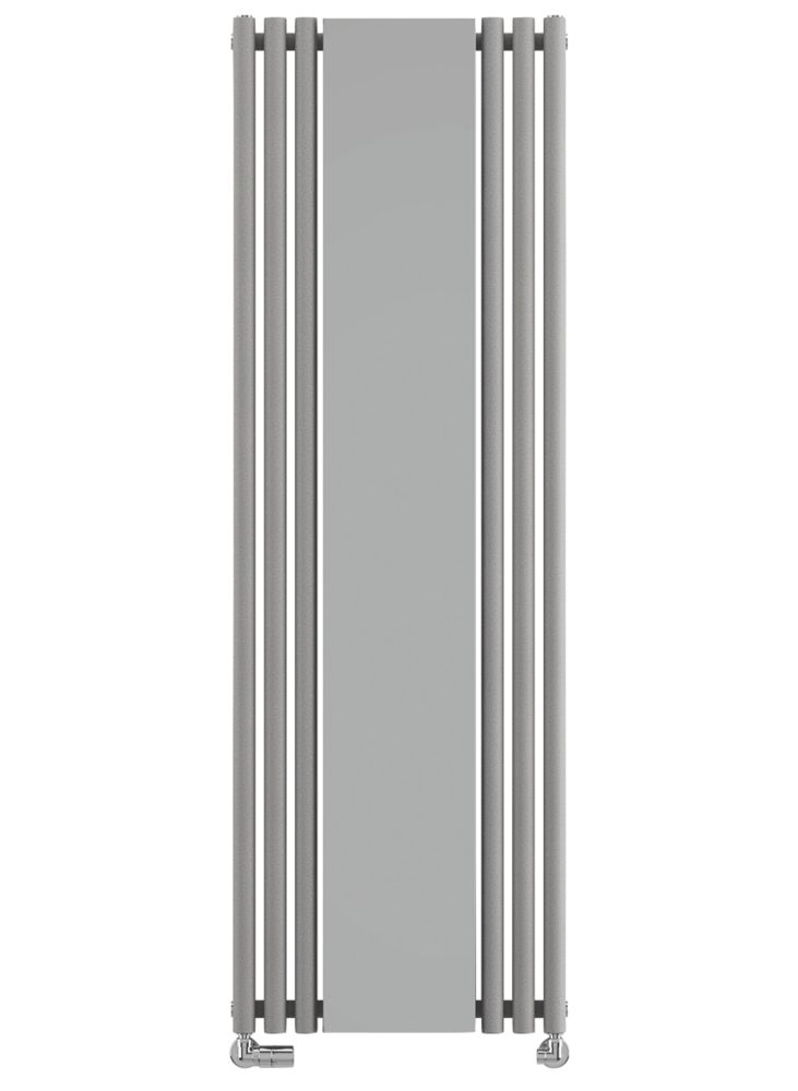 Image of Terma Rolo-Mirror Designer Radiator 1800mm x 590mm Grey / Silver 2854BTU 