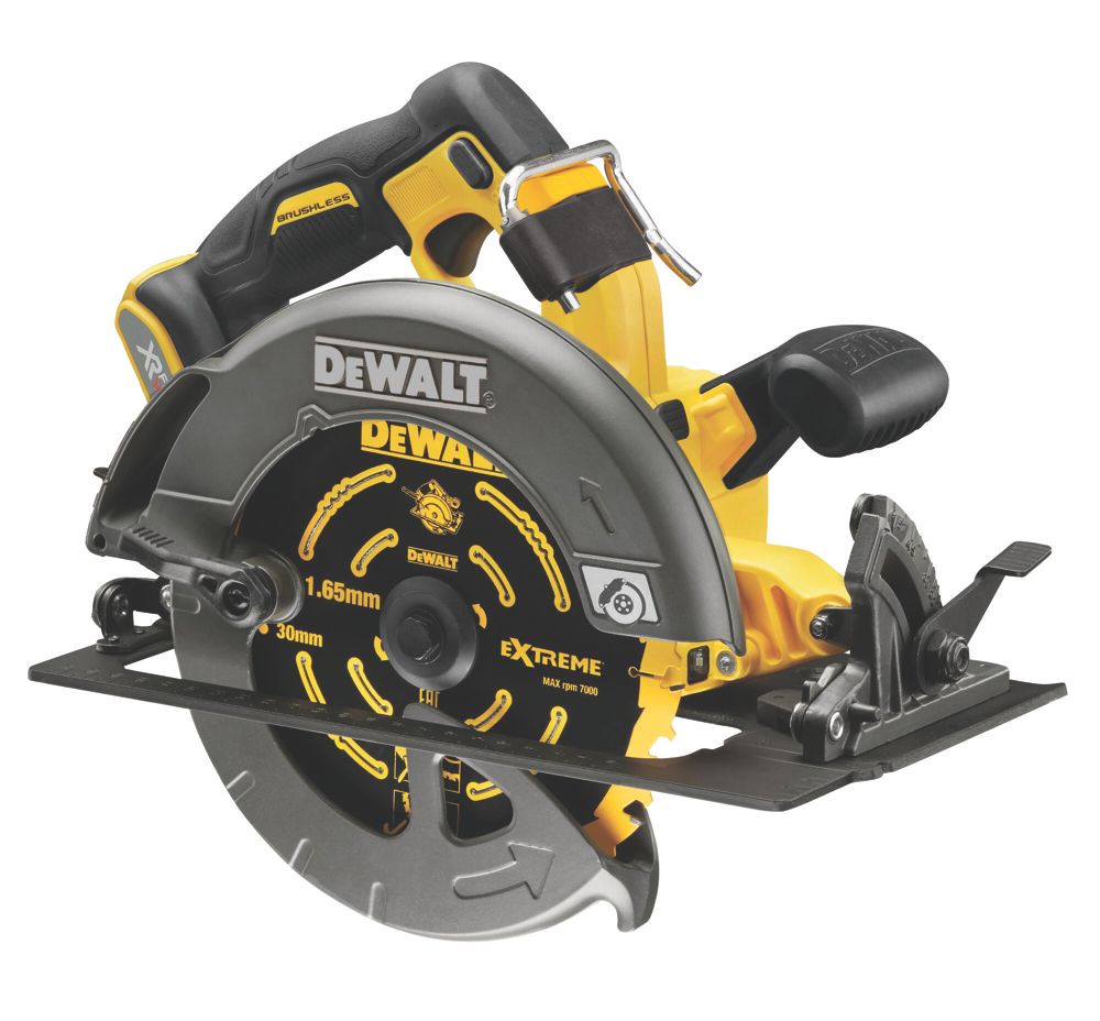 Image of DeWalt DCS578N-XJ 190mm 54V Li-Ion XR FlexVolt Brushless Cordless Circular Saw - Bare 
