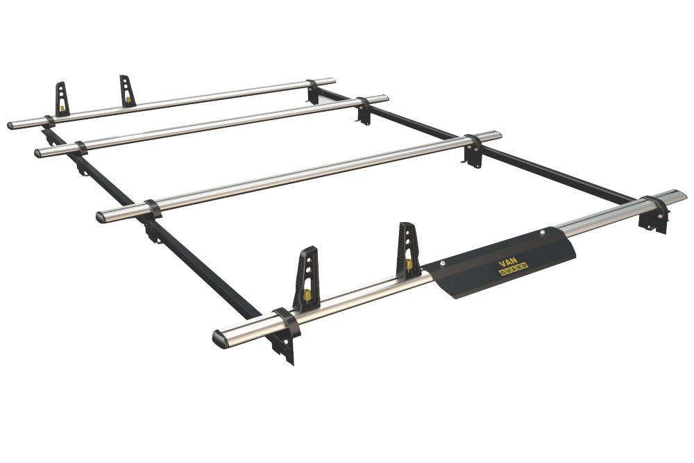 Image of Van Guard VG182-SWB-4 Renault Trafic 2001 - 2014 ULTI Van Roof Bars 1570mm 