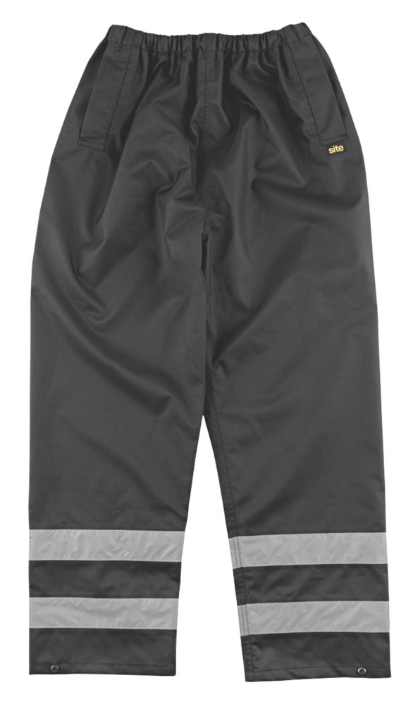 Image of Site Shoal Waterproof Overtrousers Black X Large 28-48" W 31" L 