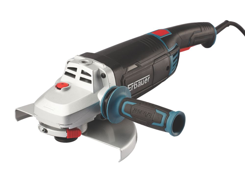 Image of Erbauer EAG2200 2200W 9" Electric Angle Grinder 240V 