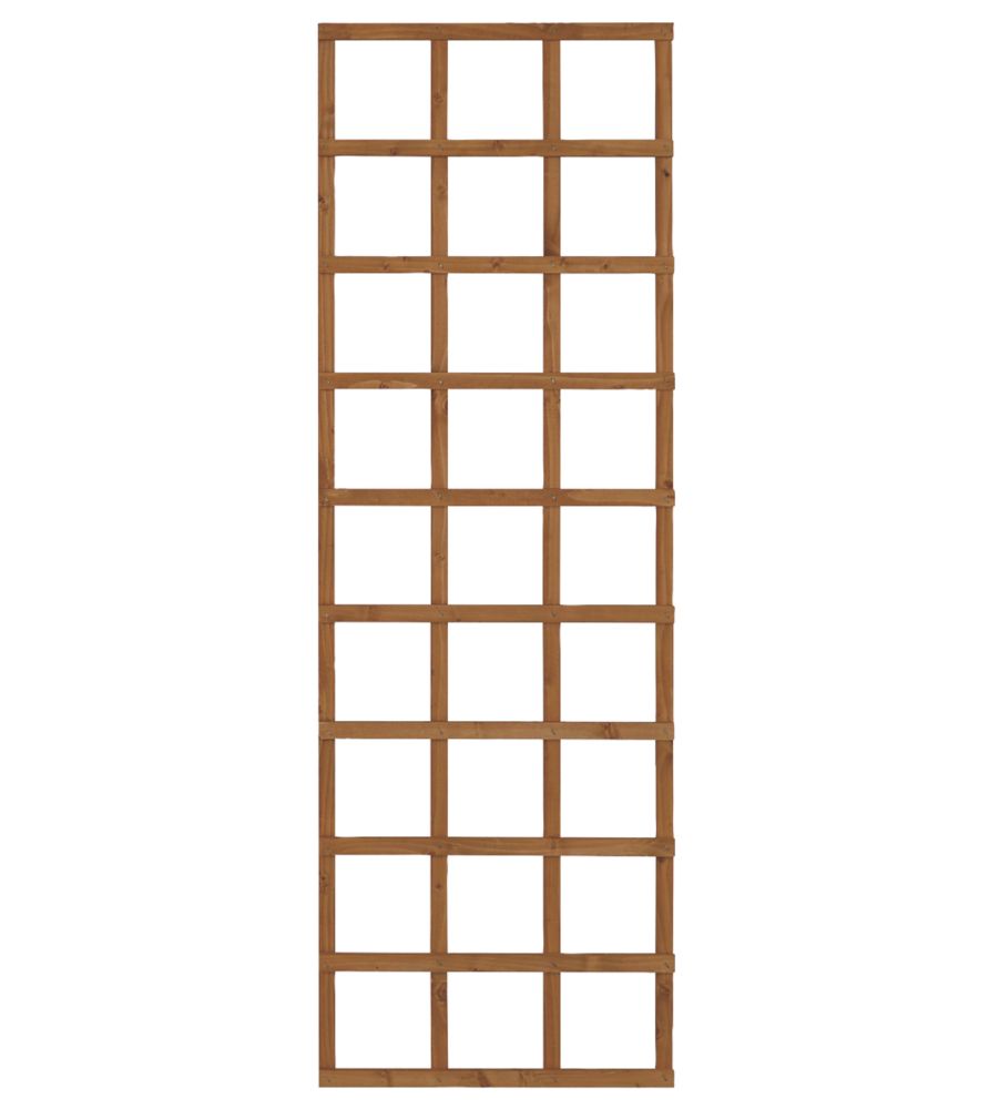 Image of Forest Softwood Rectangular Trellis 2' x 6' 4 Pack 