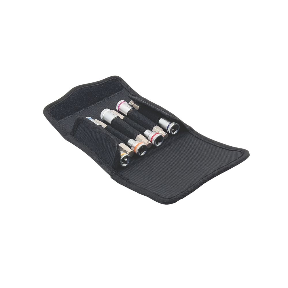 Image of Wera Zyklop In-Hex-Plus 3/8" Drive Bit-Socket Set 7 Pieces 