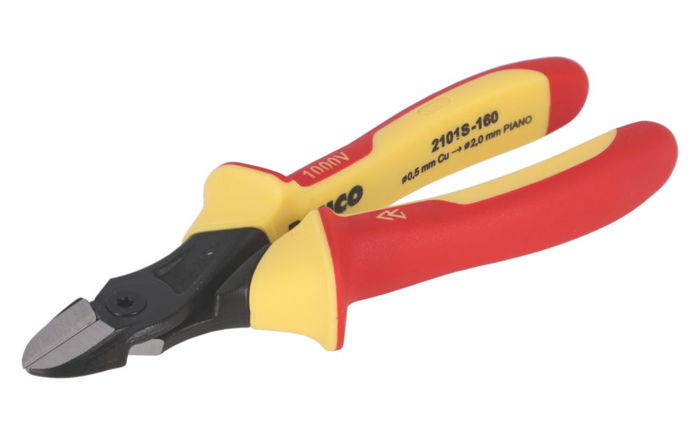 Image of Bahco Insulated Side Cutting Pliers 160mm 