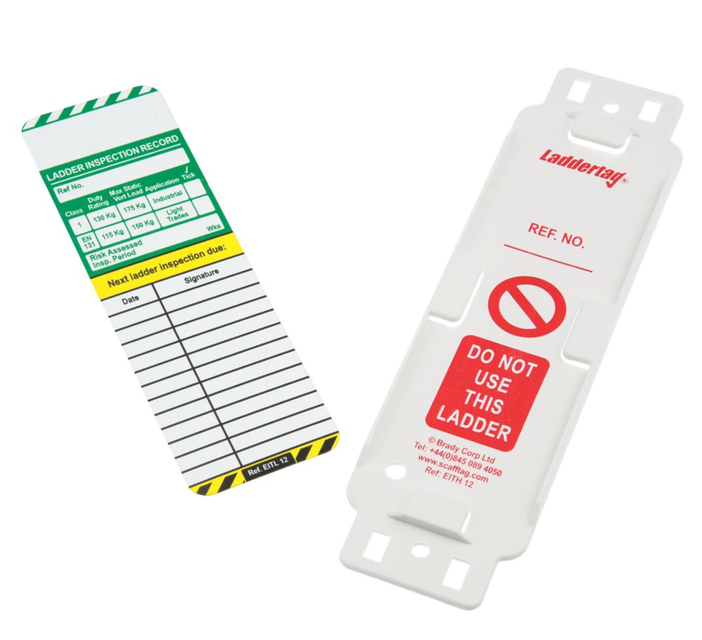 Image of Scafftag Laddertag Refill Holder & Insert 