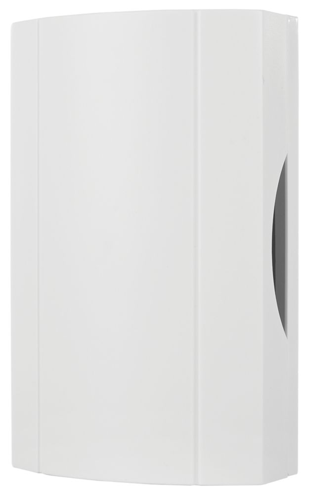 Image of Byron 00.640.82 Wired Wall-Mounted Doorbell with Transformer White 