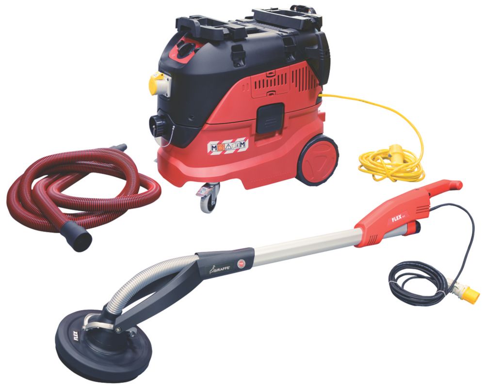 Image of Flex GE 5+ TB-L Electric Giraffe Long-Reach Drywall Sander & Vacuum Cleaner 110V 