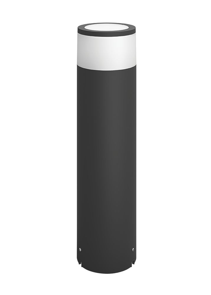 Image of Philips Hue Calla 400mm Outdoor LED White & Colour Ambiance Smart Pedestal Light Black 8W 590lm 