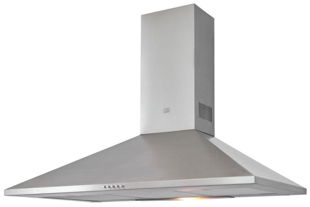 Image of Cooke & Lewis CLCHS90 Chimney Hood Stainless Steel 900mm 