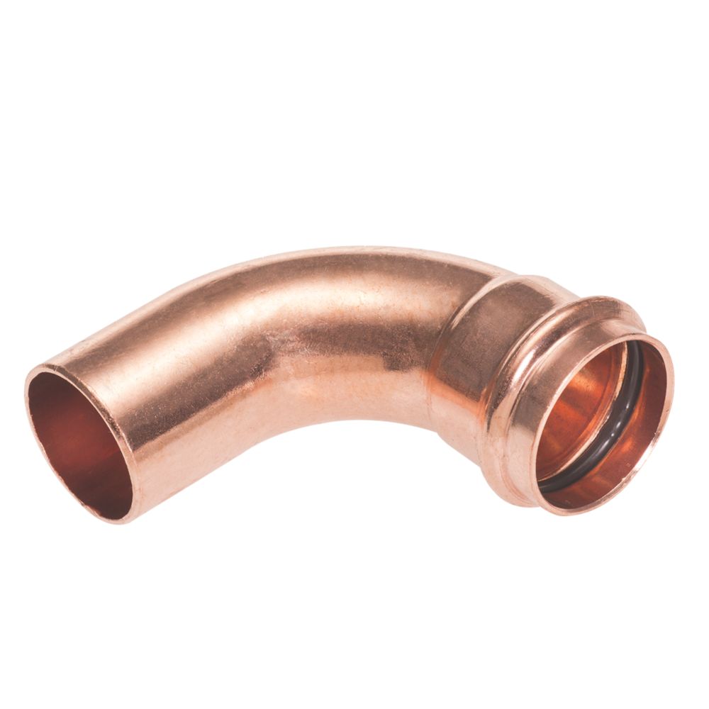 Image of Conex Banninger B Press Copper Press-Fit Equal 90Â° Street Elbow F 15mm x M 15mm 10 Pack 