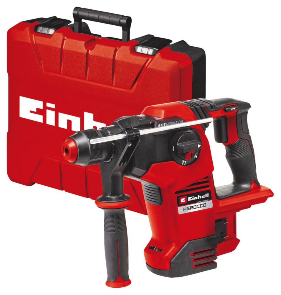 Image of Einhell Herocco 36/28 3.37kg 36V Li-Ion Power X-Change Brushless Cordless Rotary Hammer - Bare 