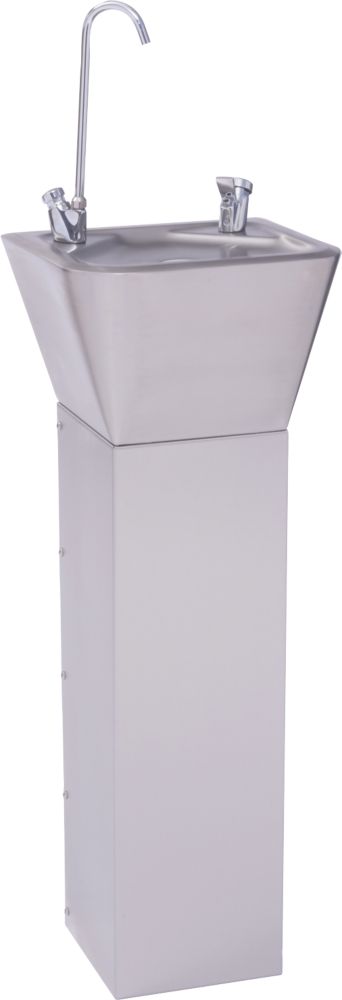 Image of Wall-Mounted Bubbler Water Fountain 312mm x 258mm x 1126mm 