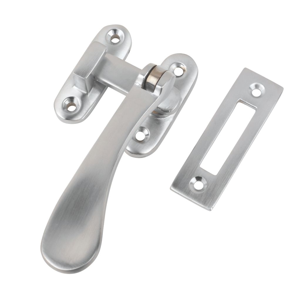 Image of Smith & Locke LH/RH Victorian Casement Fastener Satin Chrome 